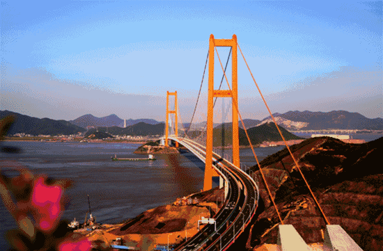 舟山金塘大桥图片